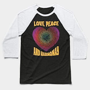 Harmonic Love Vortex Baseball T-Shirt